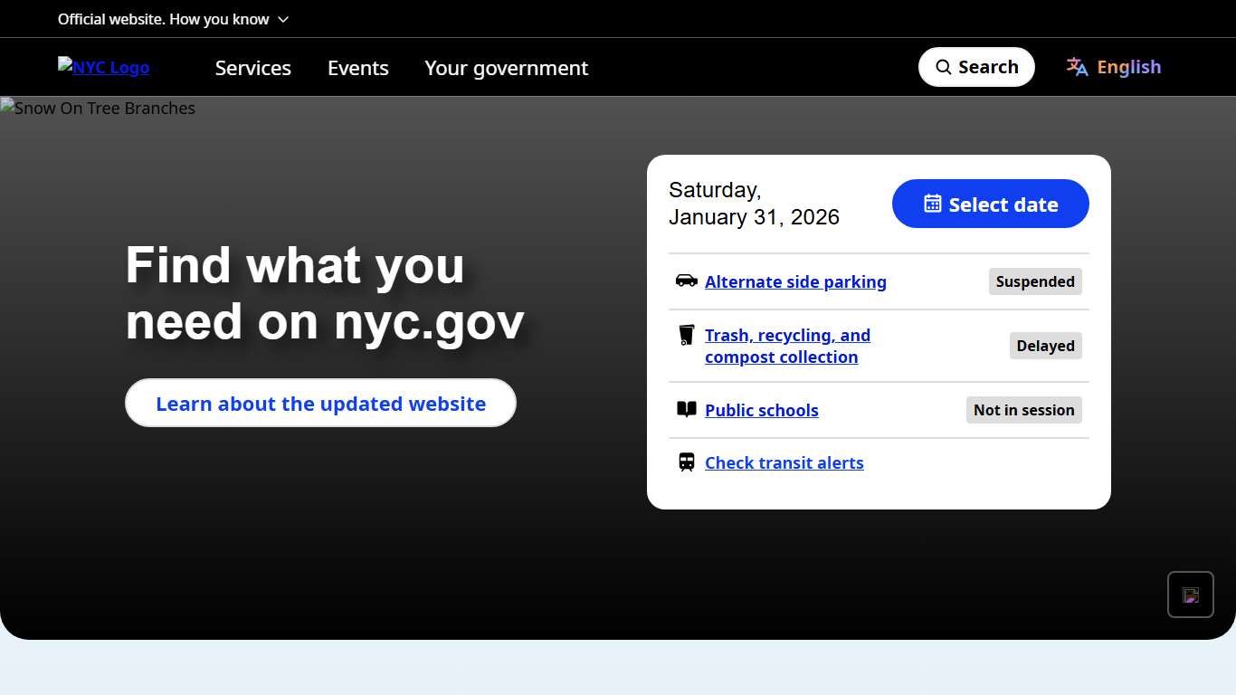 Official Website of New York City Government - nyc.gov